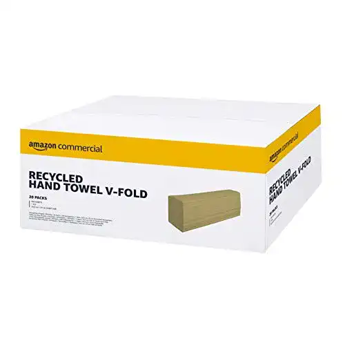 Papierhandtücher AmazonCommercial Interfold-Vfold Recycling