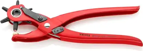 Revolverlochzange Knipex (220 mm) 90 70 220 EAN, Rot