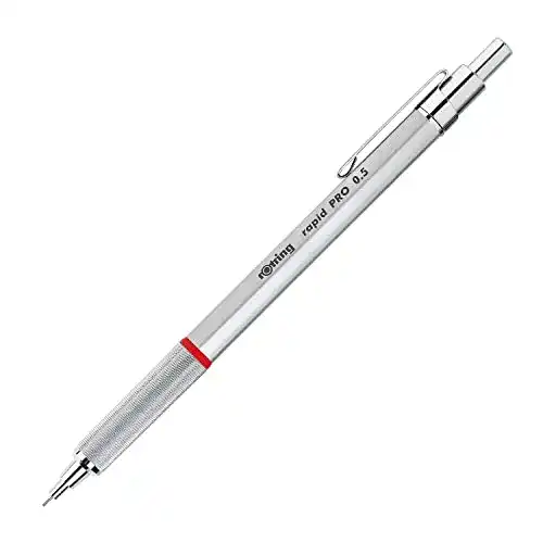Druckbleistift rOtring Rapid PRO, 0,5 mm, Silver Chrome