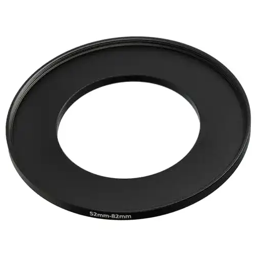 Filteradapter vhbw Step-Up Ring Adapter von 52mm auf 82mm