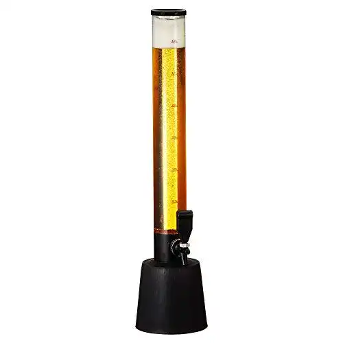 Die beste Biertower Cepewa Biersäule mit Zapfhahn Zapfsäule Trinksäule 3,5l 2026 Test Bestseller Biertower Cepewa Biersäule mit Zapfhahn Zapfsäule Trinksäule 3,5l