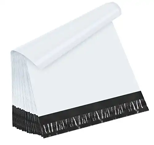 Versandtüten ilauke 60 x Versandtaschen Plastik A4 250 x 350mm