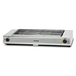 Gastrogrill Eberth vertes BBQ Grill Elektrogrill 4800W Edelstahl