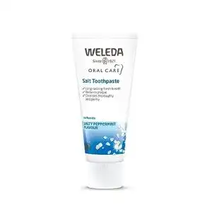 Weleda-Zahnpasta WELEDA Duo Paste Zahnpasta Saline Anti-Kalk