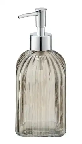 Seifenspender Glas WENKO Seifenspender Vetro Braun eckig