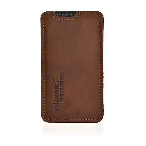 iPhone-13-Pro-Leder-Case Almwild ® Hülle für Apple iPhone