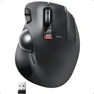 Trackball-Maus ELECOM M-XT3DRBK Wireless Trackball Mouse