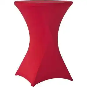 Stehtischhussen Gastro Uzal Stretch Stehtischhusse Home-Line rot