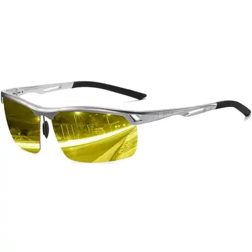 Nachtsichtbrille DUCO Anti-Glanz Fahren Brillen Kontrast-Brille