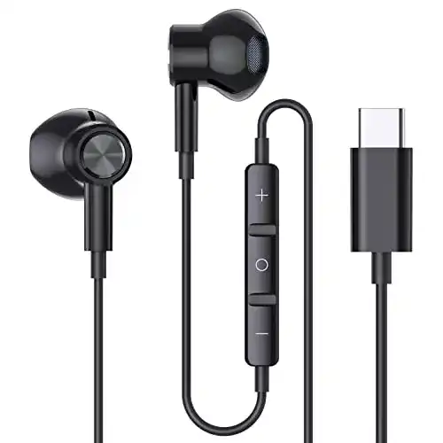 USB-C-Kopfhörer Biseoamz USB C Kopfhörer, HiFi Stereo Magnetic