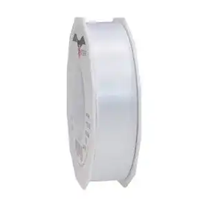 Satinband PRÄSENT C.E. Pattberg SATIN weiss, 25 m
