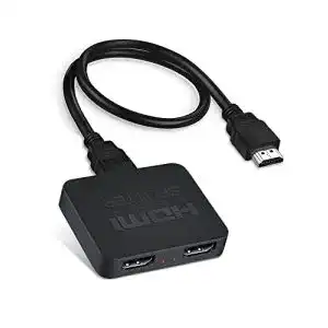 HDMI-Splitter 1 in 2 out avedio links 4K@60HZ HDMI Splitter