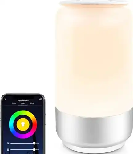 Stimmungslicht LEPRO Nachttischlampe Touch Dimmbar Smart