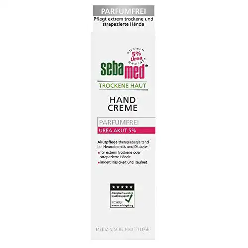 Urea-Handcreme SEBAMED Trockene Haut Urea Akut 5%, 75 ml