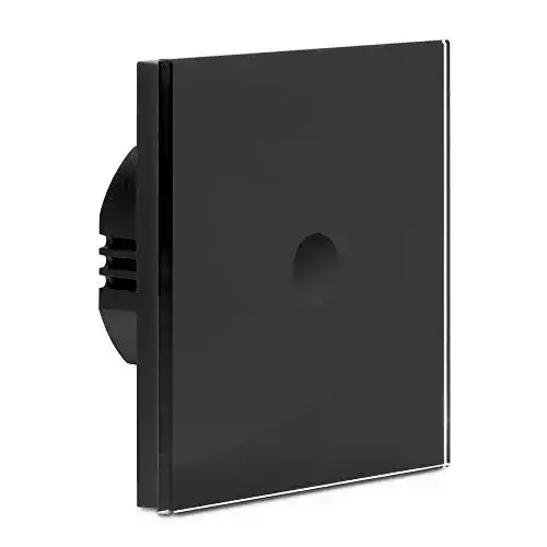 Touch-Lichtschalter Navaris, haptische Oberfläche, Glas Panel