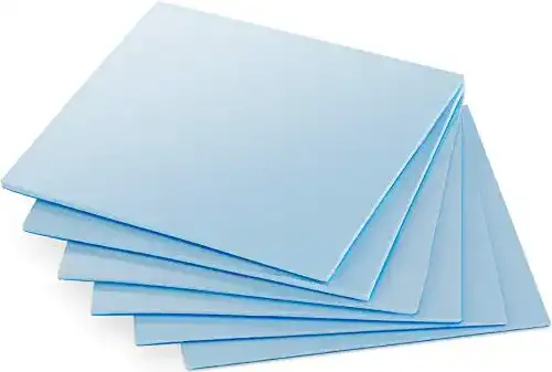 Wärmeleitpad POPPSTAR 6X 50×50 mm mit 6 W/mk, 3 Stärken
