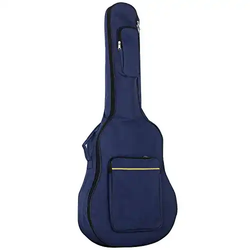 Gitarrentasche TRIXES blaue Schutz- und Transporttasche