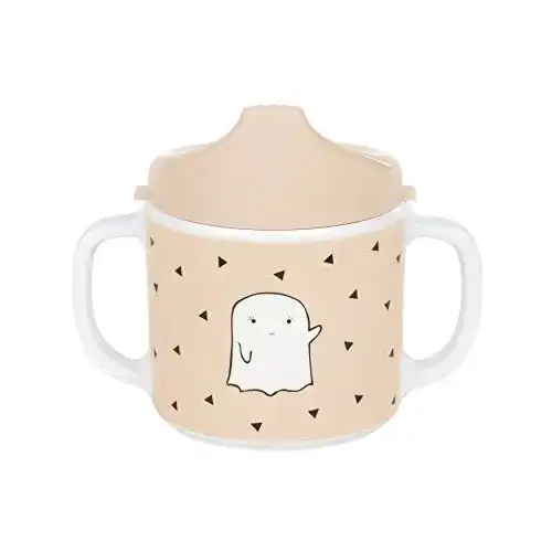 Trinklernbecher LÄSSIG Kinder mit Henkel Tasse rutschfest