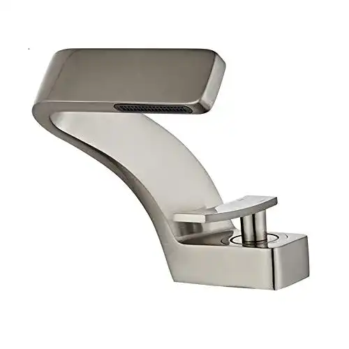 Wasserfall-Wasserhahn BOAOTX Einhebel Mischbatterie Messing