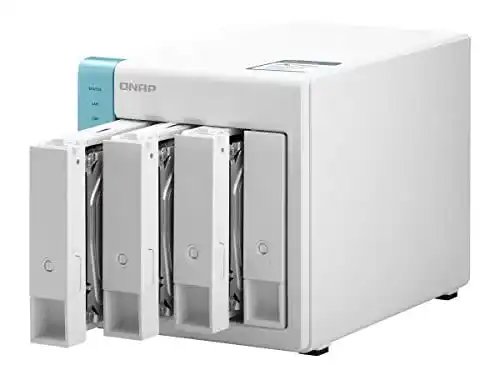 NAS-Gehäuse Qnap TS-431P3-2G 4 Bay Desktop NAS Gehäuse