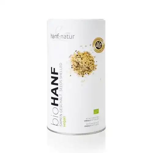 Die beste Hanfsamen hanf & natur - geschält - Bio - 1 kg 2026 Test Bestseller Hanfsamen hanf & natur – geschält – Bio – 1 kg