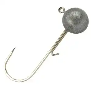 Angelköder Spro Round Jighead Jig 22 Jighaken für Gummifische