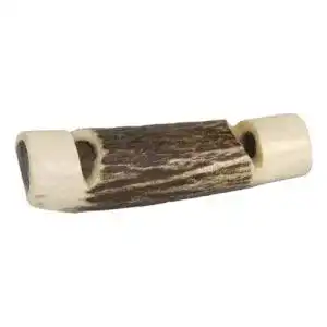 Hundepfeife EUROHUNT Unisex Erwachsene Hirschhorn, ca. 7 cm