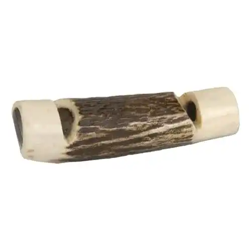 Hundepfeife EUROHUNT Unisex Erwachsene Hirschhorn, ca. 7 cm