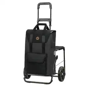 Einkaufstrolley mit Sitz Andersen SHOPPER MANUFAKTUR 49 Liter