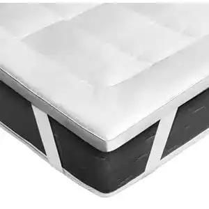 Topper (90×200) GMTEXTILES Microfaser 4 Anti-Rutsch-Ecklaschen