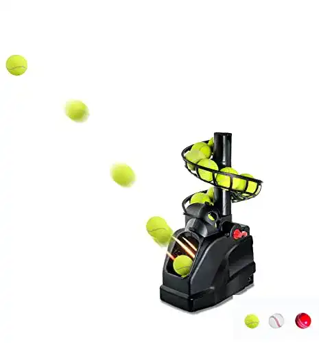 Tennisballmaschine Teknigoo Tennis Ballmaschinen (hält10 Balls)
