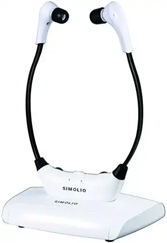 Kinnbügel-Kopfhörer SIMOLIO Funkkopfhöre Kabellos
