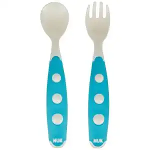 Esslernbesteck NUK Easy Learning Mini-Besteck, Kunststoff, 2-tlg