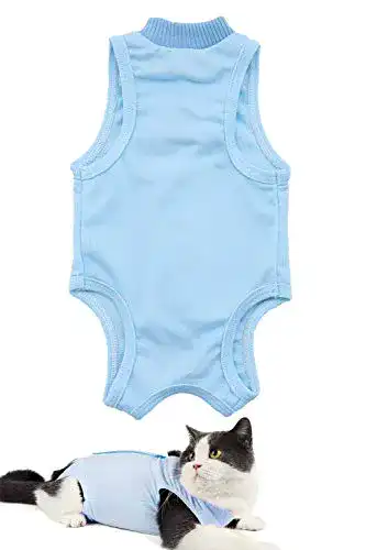 Katzenbody AEITPET Recovery Suit Katze, verhindert Lecken