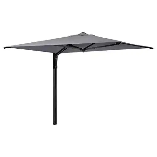 Sonnenschirm (grau) Sekey ® 190 x 190 cm Wandmontage