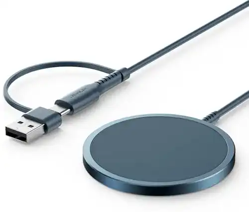 MagSafe-Ladegerät JSAUX 15W Mag-Safe Ladegerät Magnetisch