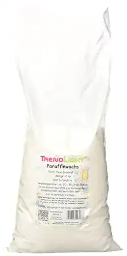 Paraffinwachs TrendLight Paraffin rein Weiss 2 kg Markenqualität