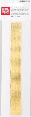Wachsstreifen Knorr Prandell KnorrPrandell 8306060, 20 cm, Gold