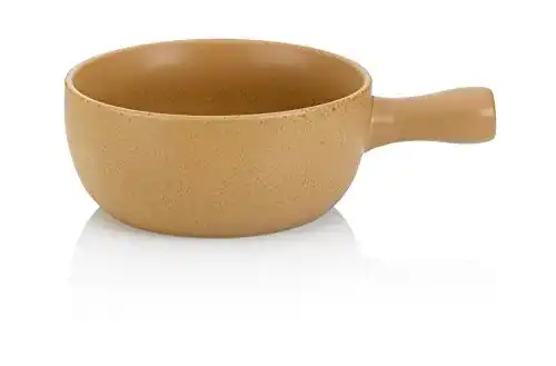 Caquelon kela 366573 Käsefondue-Pfanne, Feuerfeste Keramik