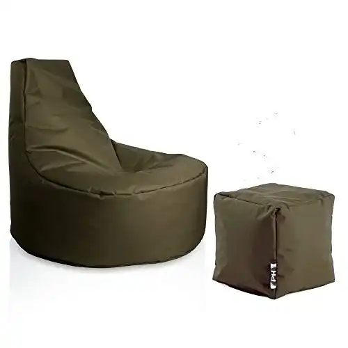 Gaming-Sitzsack PATCH HOME Gamer Sessel inkl. Würfel, Set