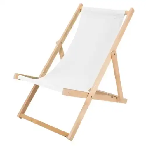 Strandstuhl IMPWOOD Gartenliege aus Holz Liegestuhl