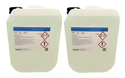 Salzsäure beClean 2x 10 l 30-33% circa 24 kg technisch rein
