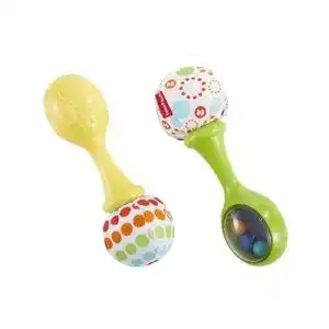 Babyrassel Fisher-Price BLT33 – Babys Rumba Rasseln Babyspielzeug