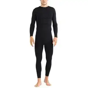 Ski-Unterwäsche Ultrasport Herren Unterwäsche-Set Comfy, schwarz