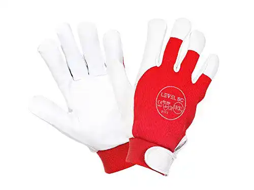 Arbeitshandschuhe Leder LEVEL-SC 12 Paar Montagehandschuhe