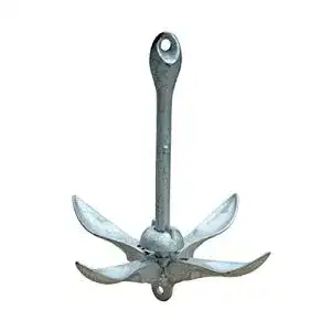 Bootsanker Navyline Faltklappanker Stahl verzinkt, 2.5kg