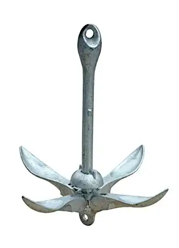 Bootsanker Navyline Faltklappanker Stahl verzinkt, 2.5kg