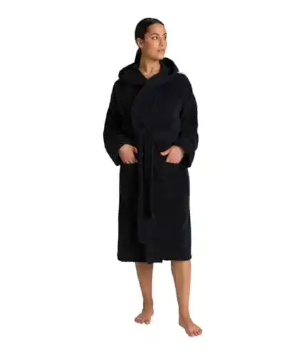 Bademantel Unisex ARENA Unisex Bademantel Soft Robe Core, Black