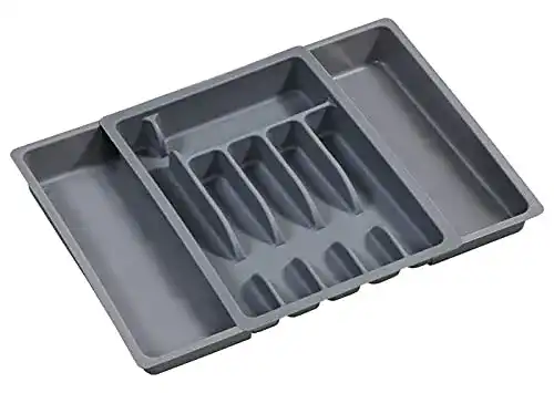 Besteckkasten Kesper 30087 Variabler ausziehbar von 29-50 cm