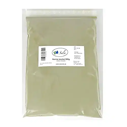 Henna-Pulver SALA Henna Pulver Neutral Cassia obovata 500 g Beutel